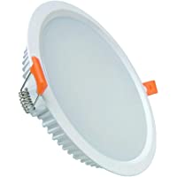 Pack 5x Panel Downlight LED redondo 24w. Color Blanco Frio (6500k). Corte 150mm- 2200 Lumenes. A++